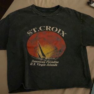 Distressed St. Croix tee